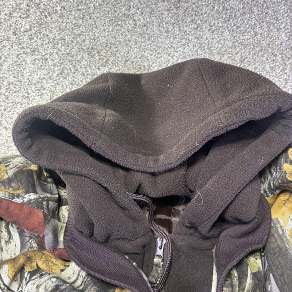 Master Sportsman Jacket Mens Large Camo Hooded Insulated Hunting Parka Canvas - Picture 7 of 12